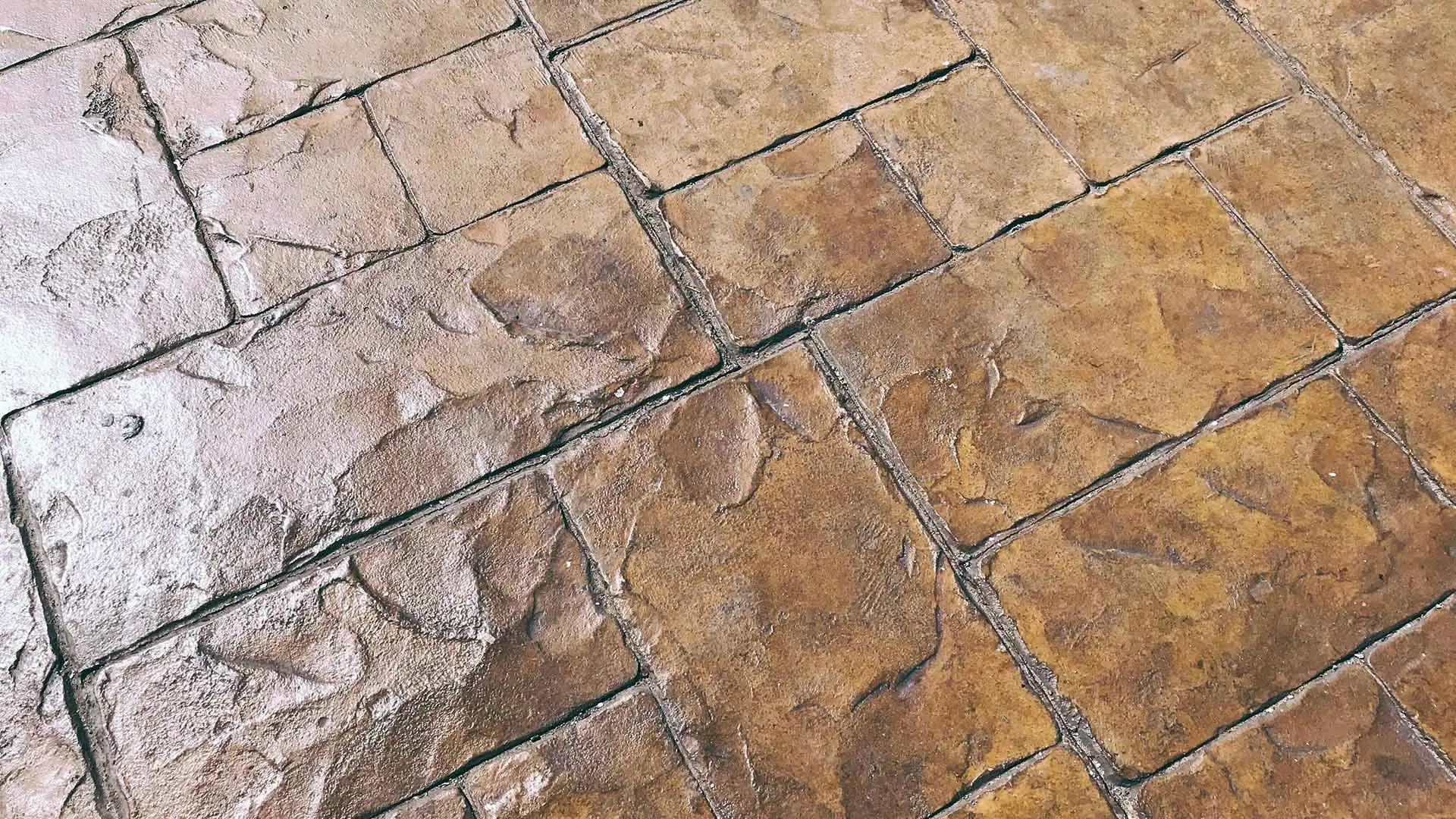 Sealed natural stone pavers at a home in Bonita Springs, FL.
